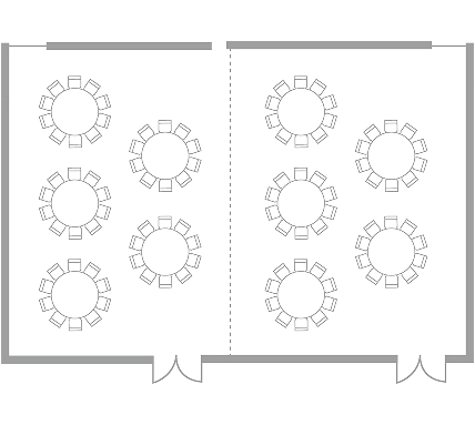 Round Floor Plan